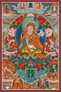 Padmasambhava, known as the Second Buddha, who brought Buddhism to Tibet.